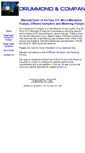 Mobile Screenshot of drummondinc.com